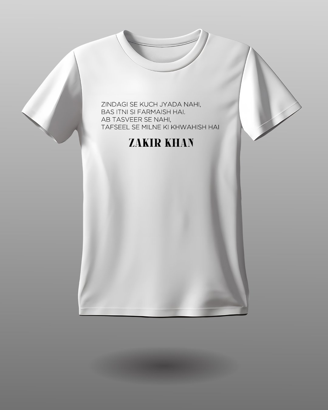 Zakir Khan Unisex Tshirt