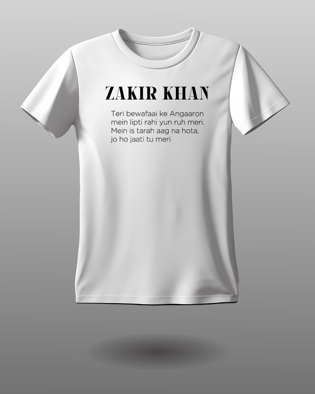 Zakir Khan Unisex Tshirt